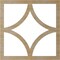 Ekena Millwork Statesman Wood Fretwork Pierced Ceiling Medallion, Birch, 36"OD x 23"ID x 3/8"T CMWP36X36X0375STBI - alternate 4